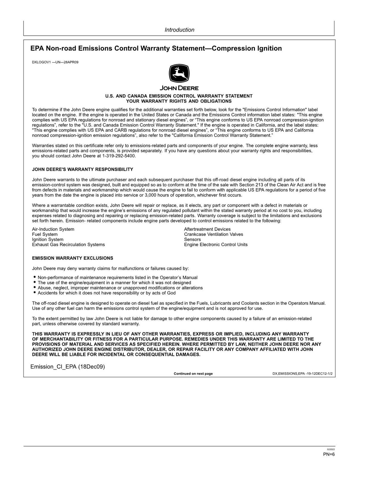 MANUEL D'UTILISATION DU CHARGEUR JOHN DEERE 724K #2 