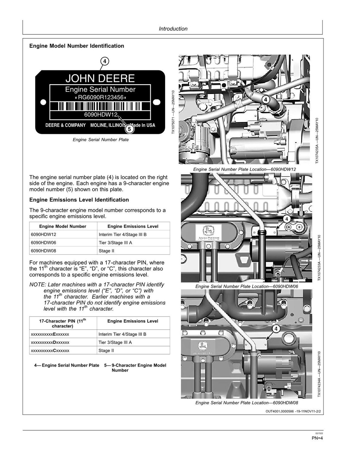 MANUEL D'UTILISATION DU CHARGEUR JOHN DEERE 744K #2 