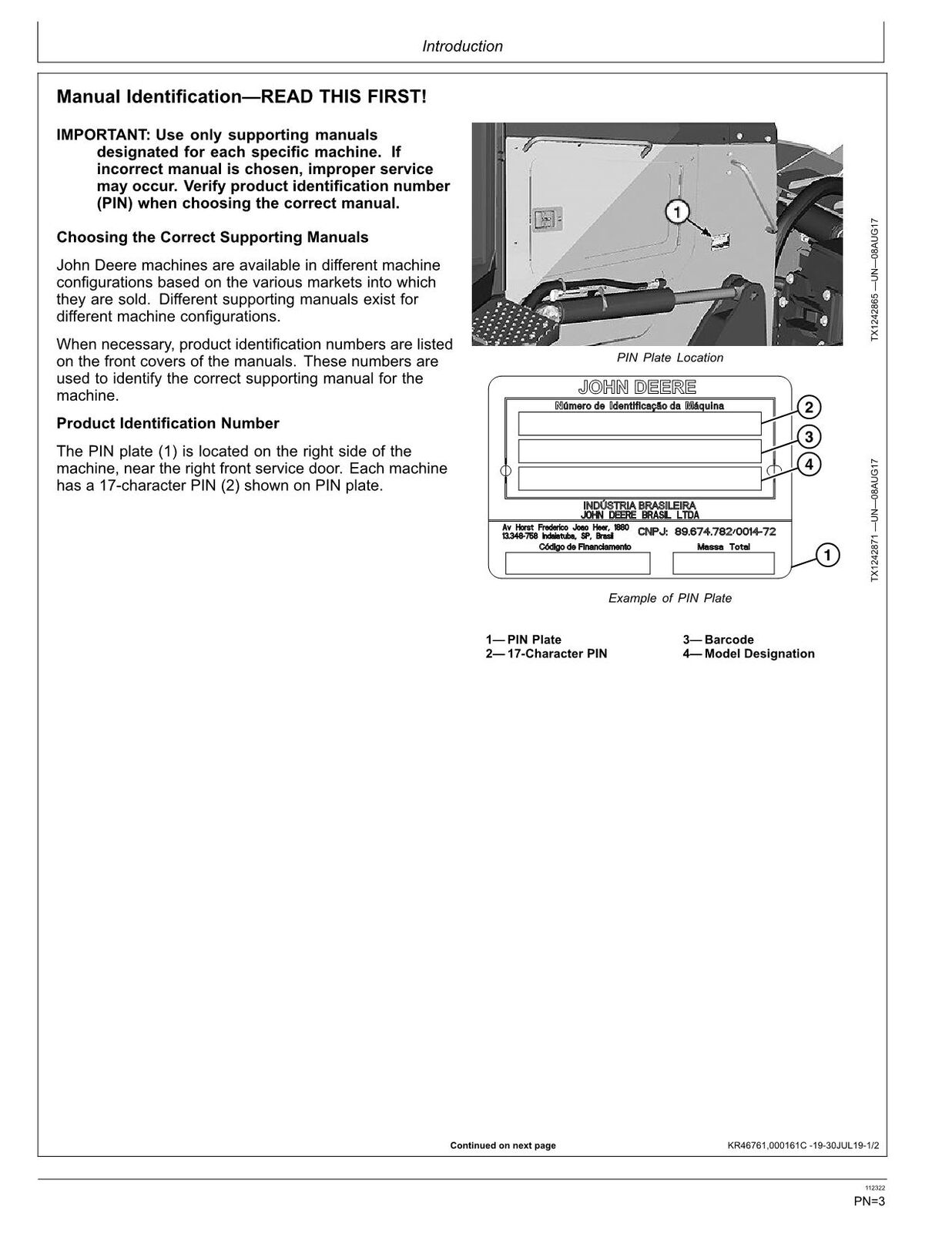 JONH DEERE 850J-II 850J II CRAWLER DOZER OPERATORS MANUAL #3