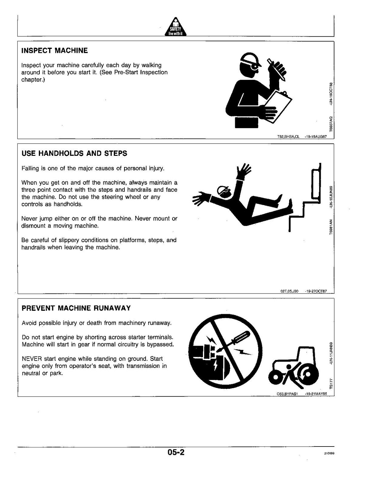 JOHN DEERE 210C 310C BAGGERBAGGER-BETRIEBSHANDBUCH 