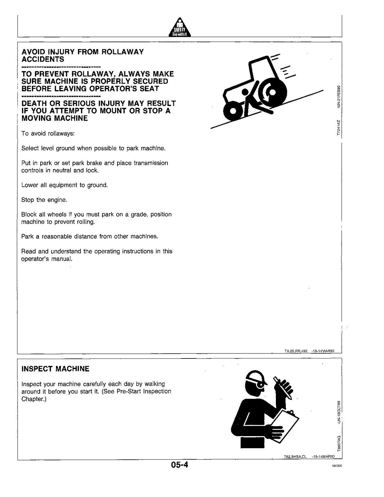 JOHN DEERE 410C 510C BAGGERBAGGER-BEDIENUNGSANLEITUNG 