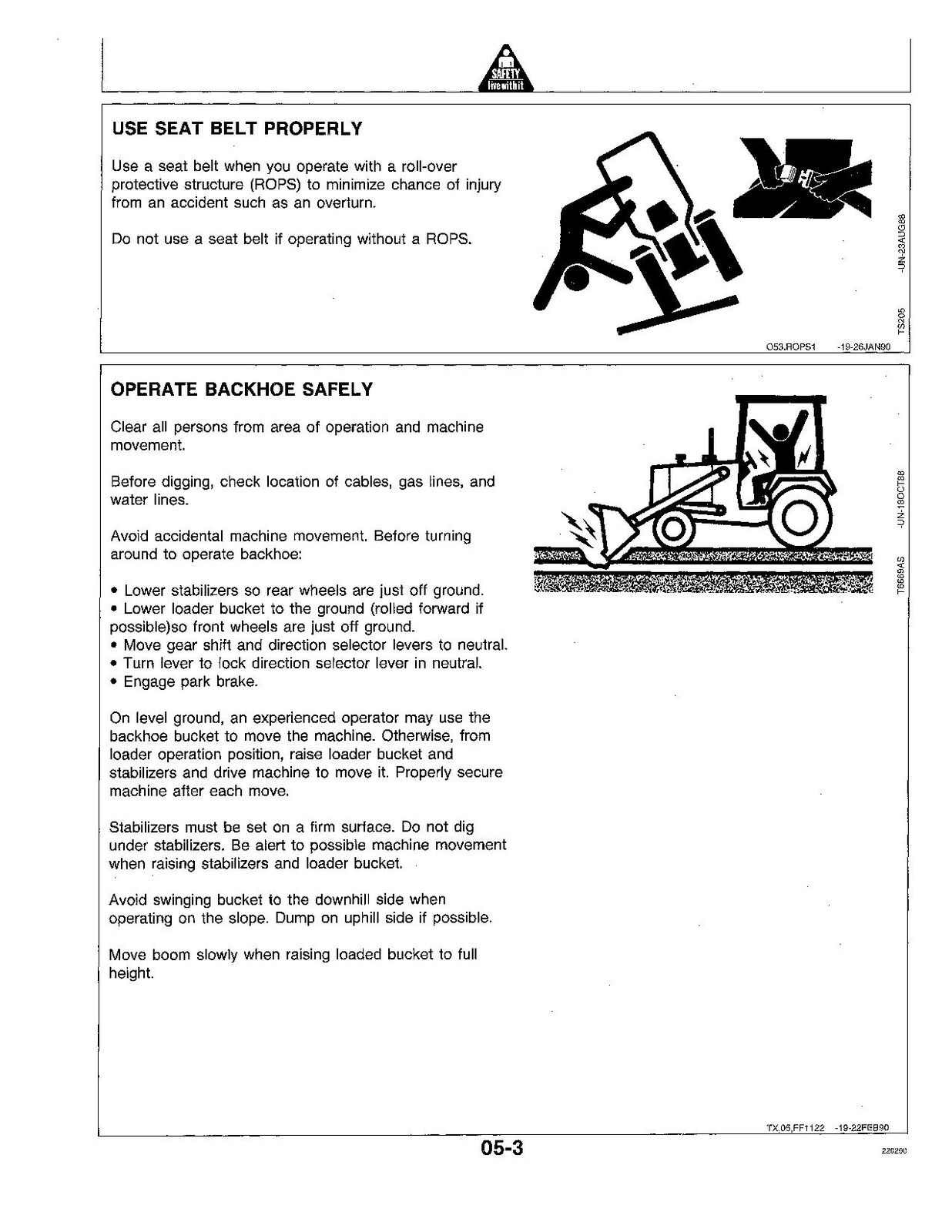 JOHN DEERE 710C BACKHOE OPERATORS MANUAL