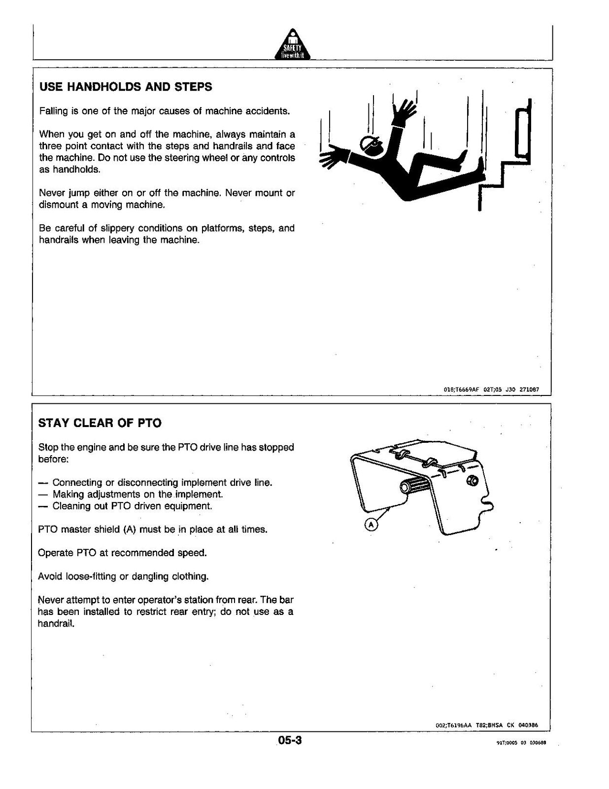 JOHN DEERE 315C BAGGERBAGGER-BETRIEBSHANDBUCH NR. 1 