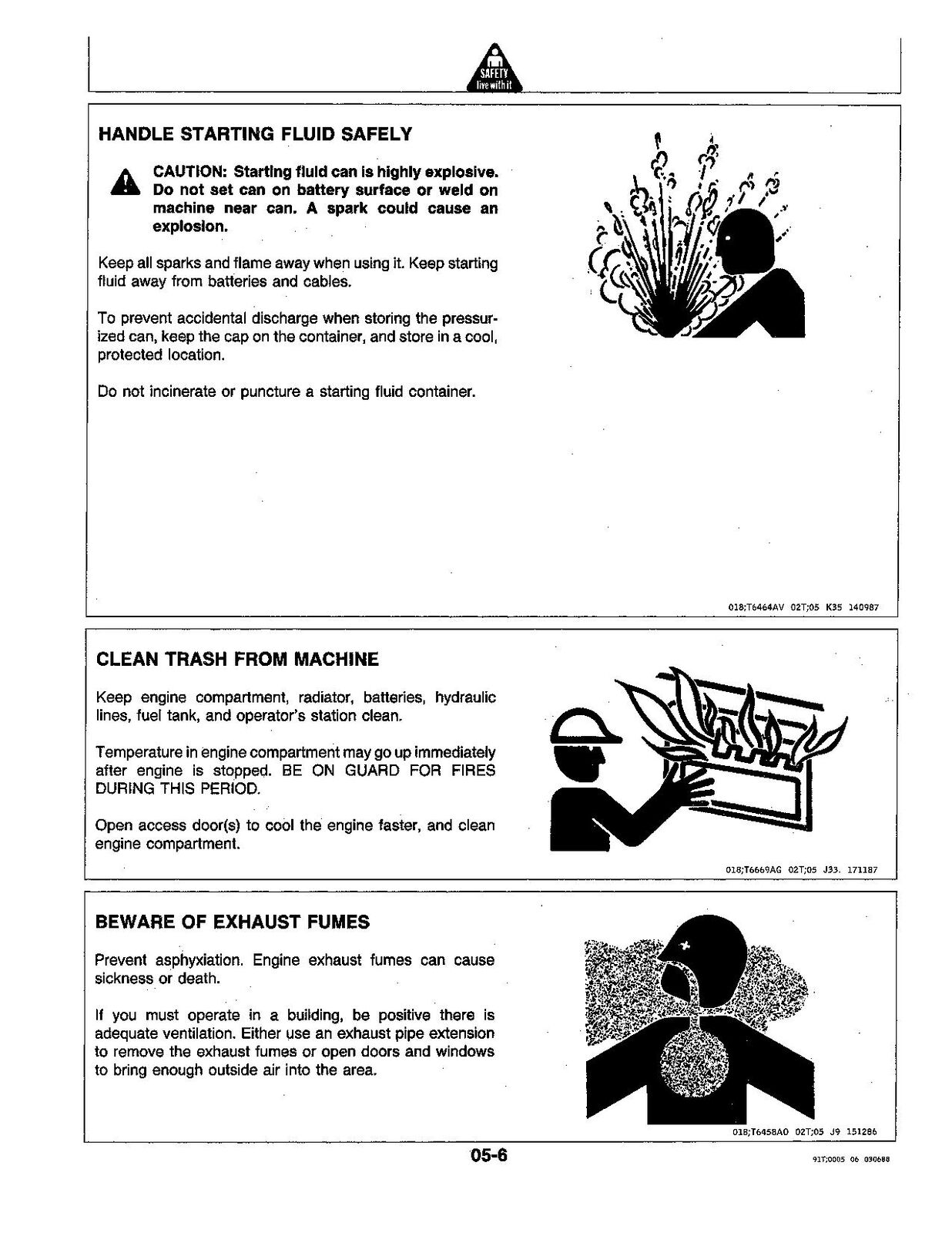 JOHN DEERE 315C BAGGERBAGGER-BETRIEBSHANDBUCH NR. 1 