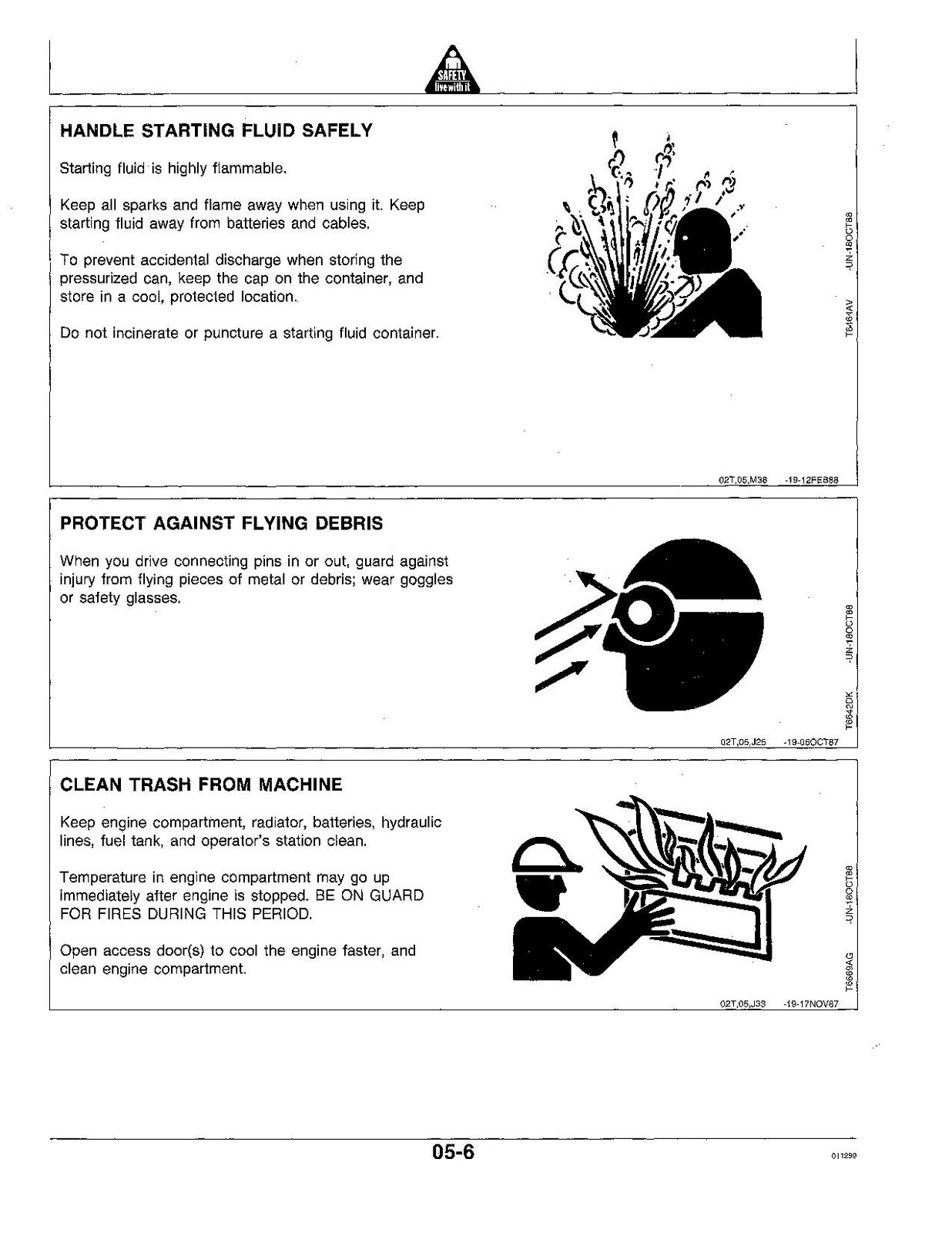 JOHN DEERE 315C BACKHOE OPERATORS MANUAL #2