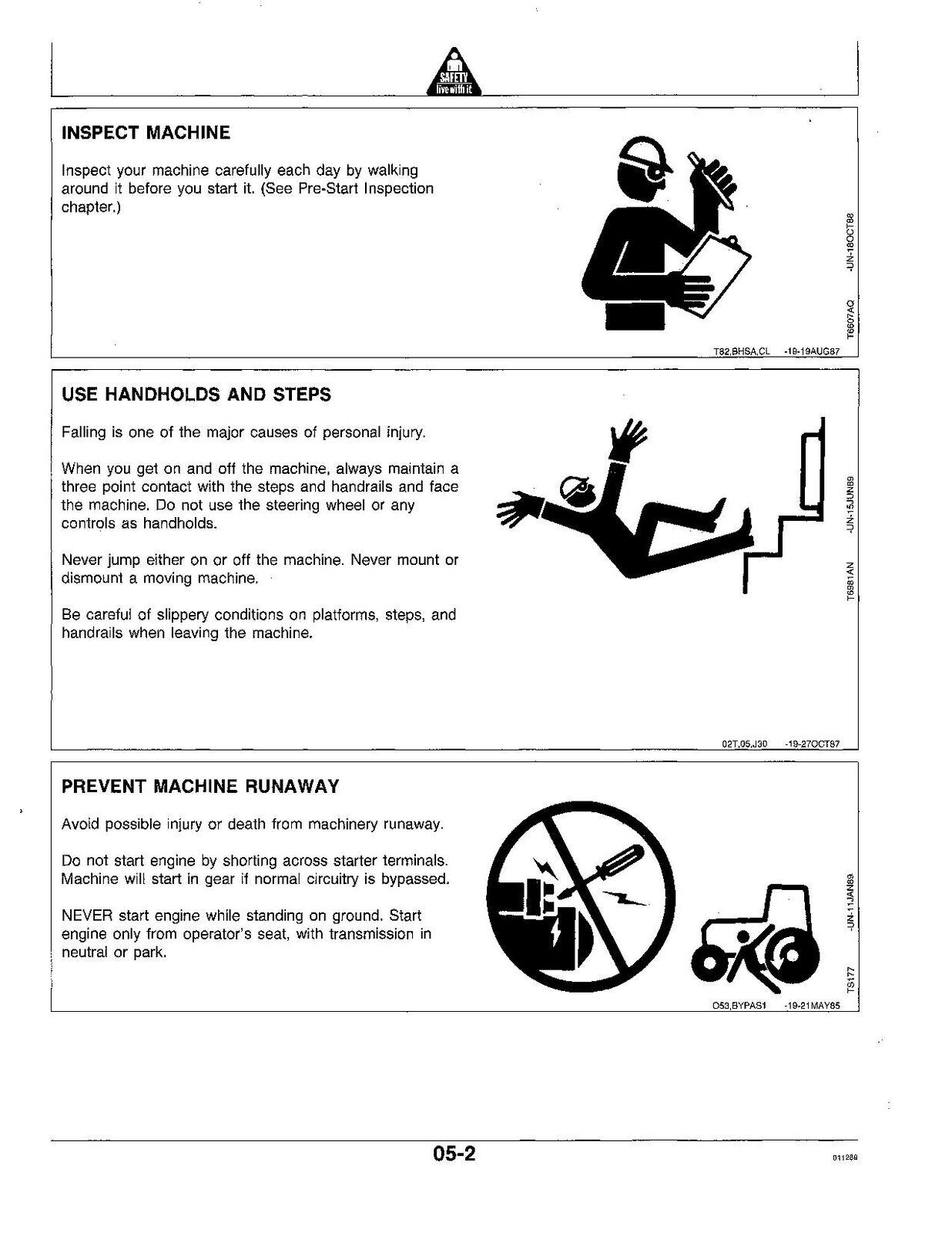 JOHN DEERE 315C BAGGERBAGGER-BETRIEBSHANDBUCH NR. 2 