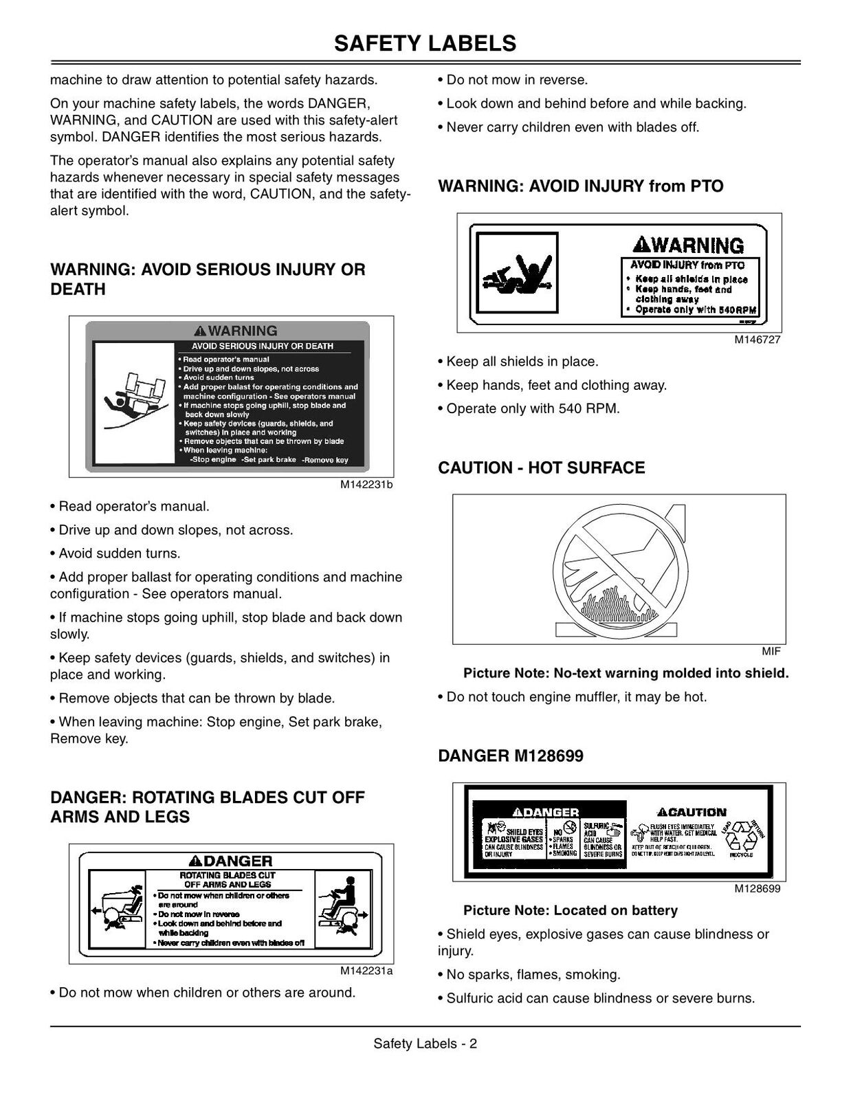 JOHN DEERE X700 X720 X724 X728 X729 TRACTOR OPERATORS MANUAL #2