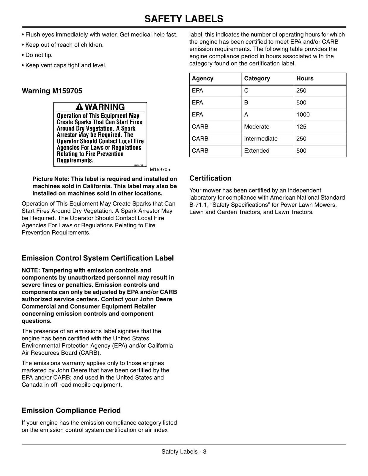 JOHN DEERE X700 X720 X724 X728 X729 TRAKTOR-BETRIEBSHANDBUCH NR. 2