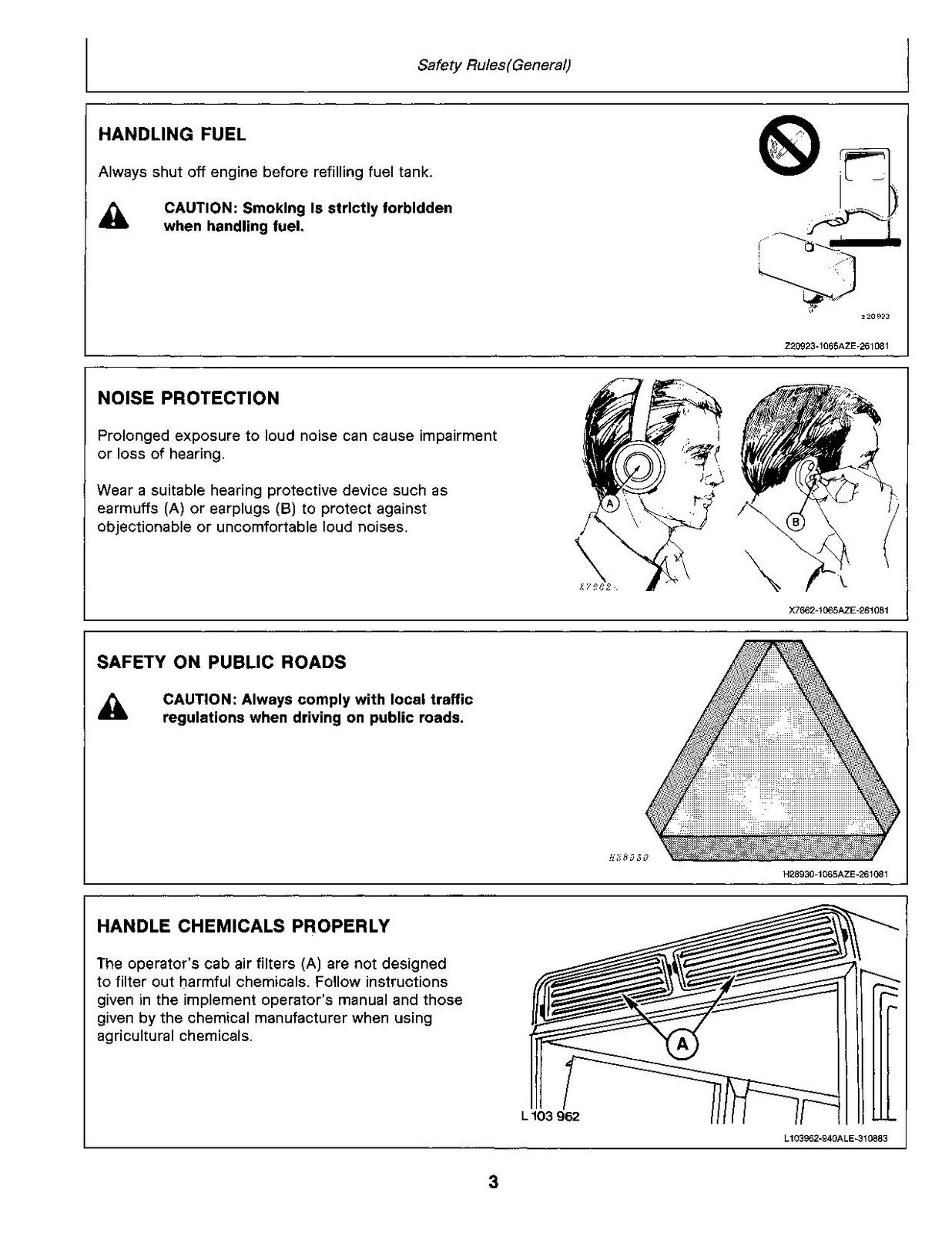 JOHN DEERE 940 1140 1040 TRAKTOR-BETRIEBSHANDBUCH 