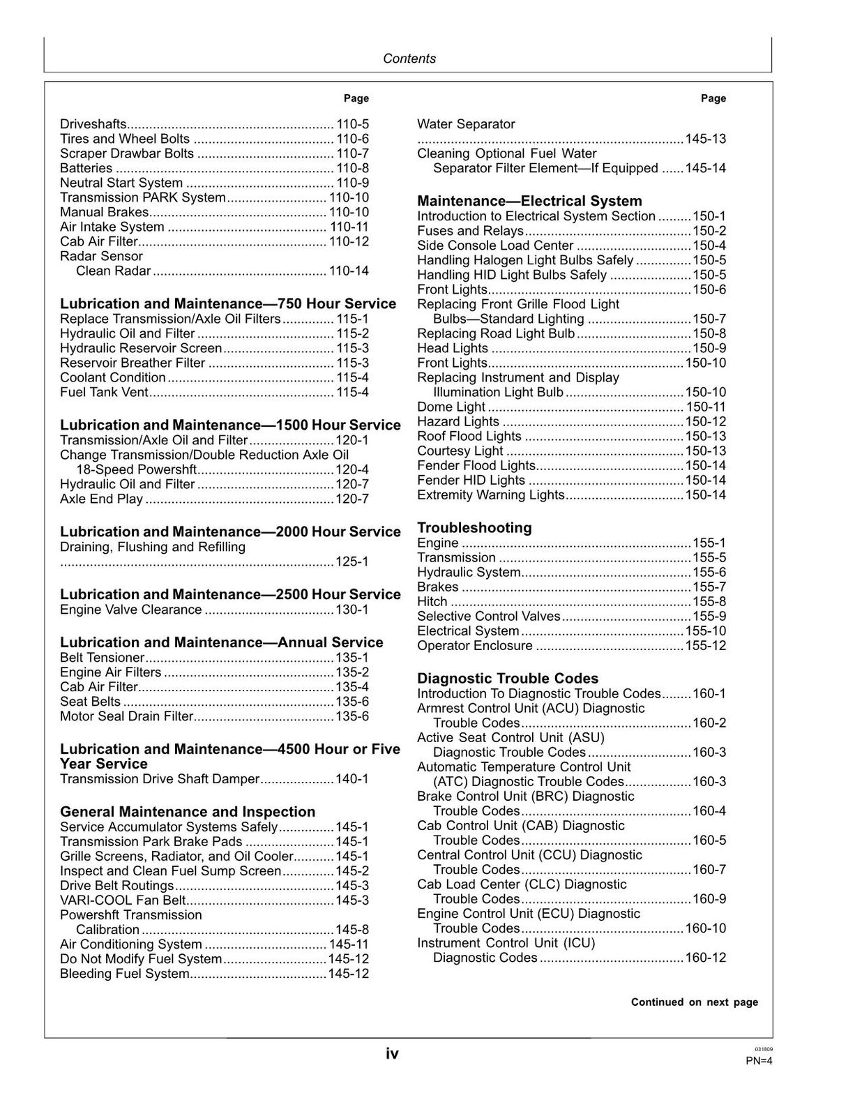 JOHN DEERE 9430 9530 9630 TRACTOR OPERATORS MANUAL #1