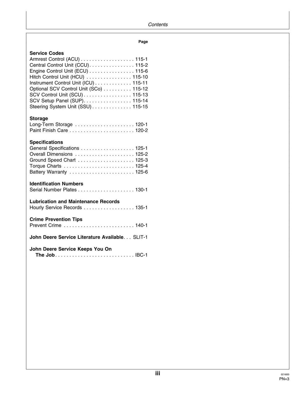 JOHN DEERE 9300T 9400T TRACTOR OPERATORS MANUAL #3