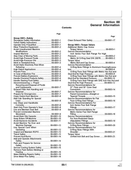 JOHN DEERE 700K CRAWLER DOZER REPARATUR-SERVICEHANDBUCH Nr. 1 