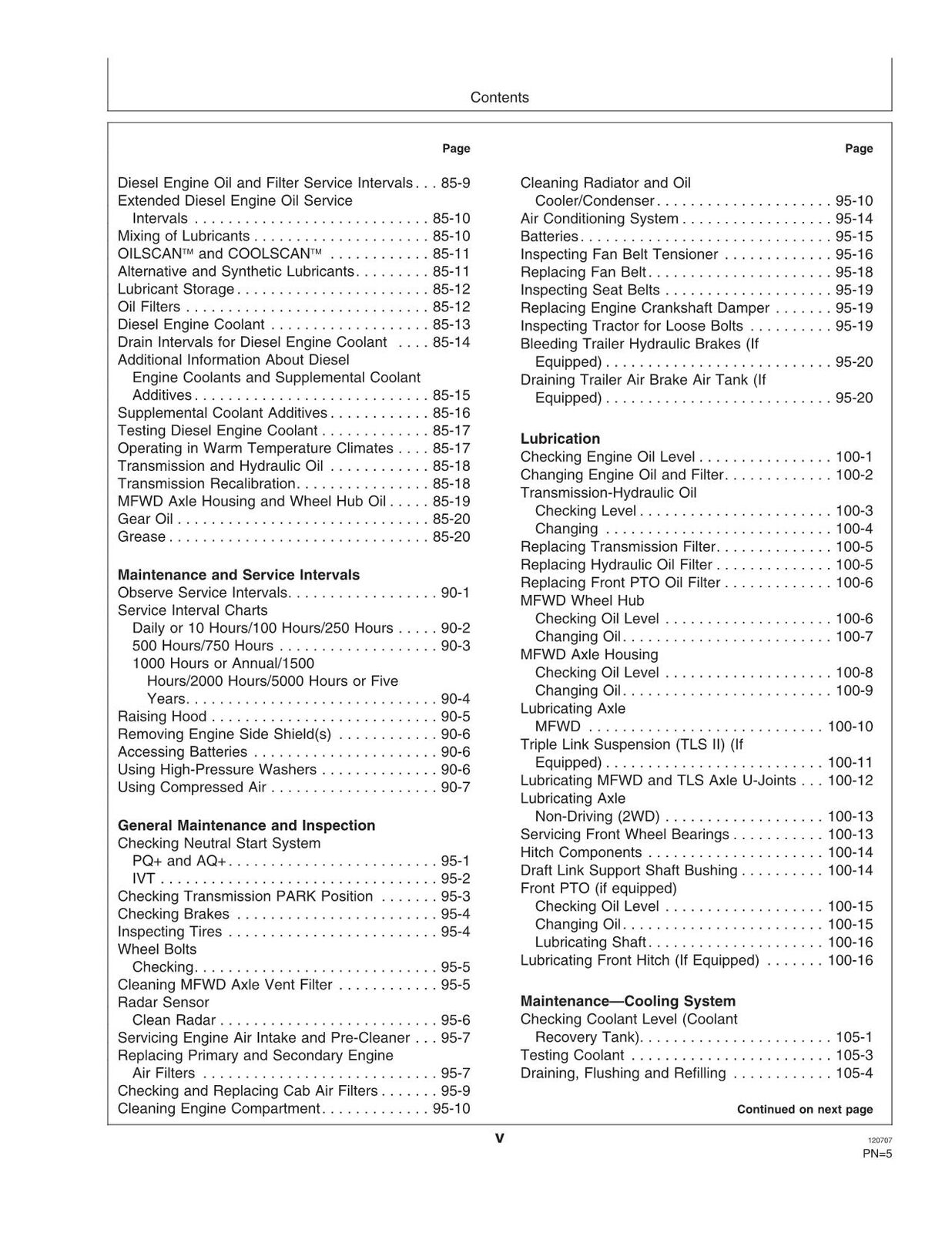 JOHN DEERE 7630 7730 7930 7830 TRACTOR OPERATORS MANUAL