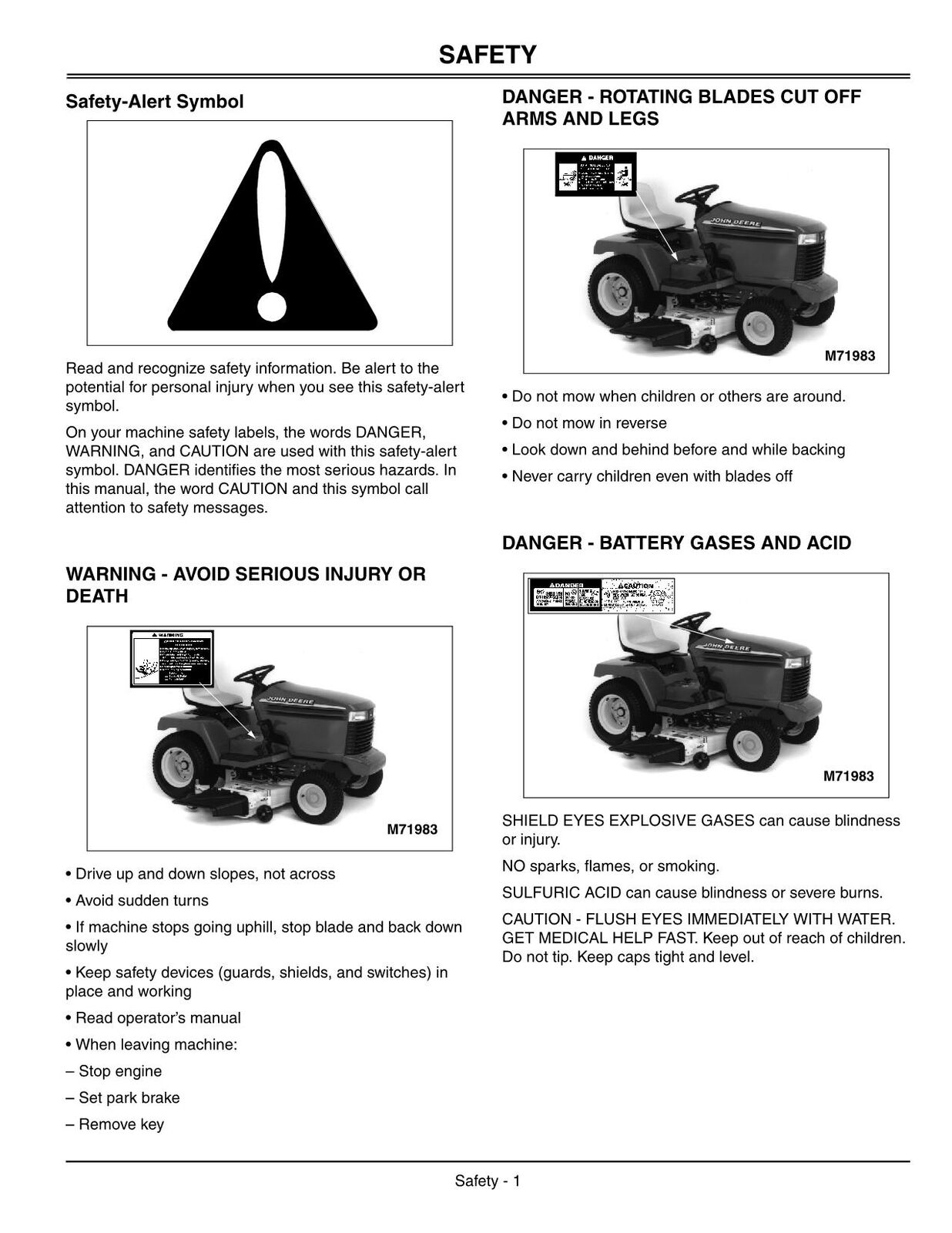 MANUEL D'UTILISATION DU TRACTEUR JOHN DEERE 355D