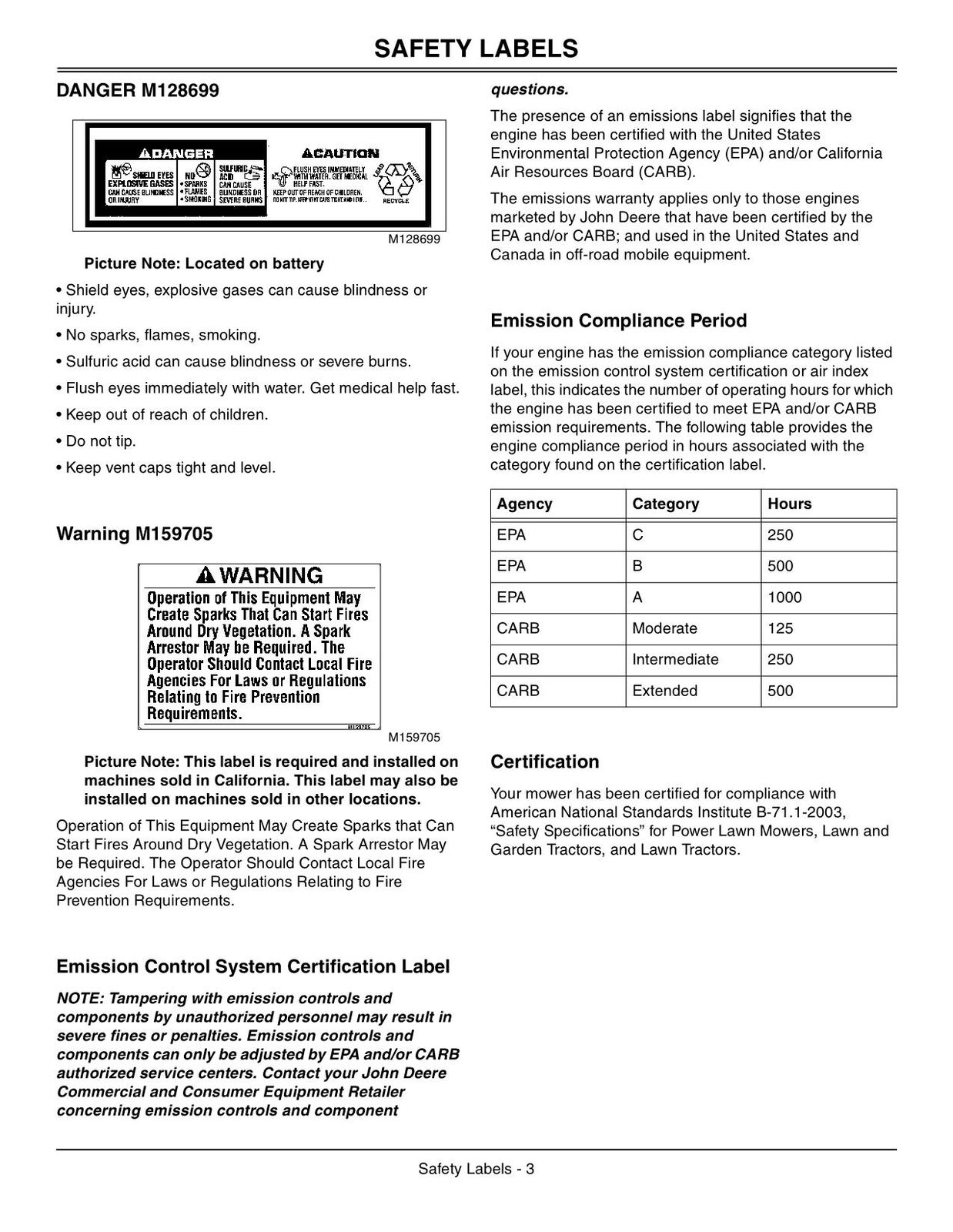 JOHN DEERE X700 X720 X724 X728 X729 TRACTOR OPERATORS MANUAL #4