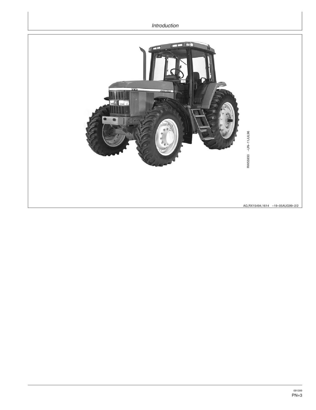 JOHN DEERE 7210 7410 7510 TRAKTOR-BETRIEBSHANDBUCH Nr. 1