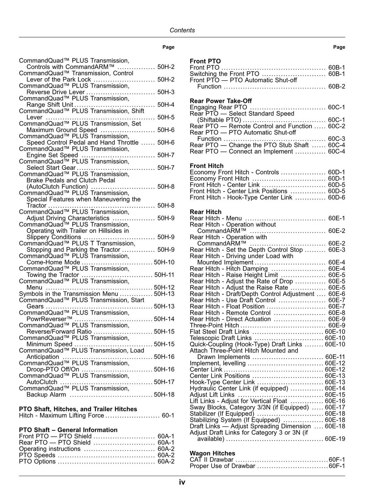 JOHN DEERE 6155M 6175M 6195M TRACTOR OPERATORS MANUAL #3 – PROFMANUAL