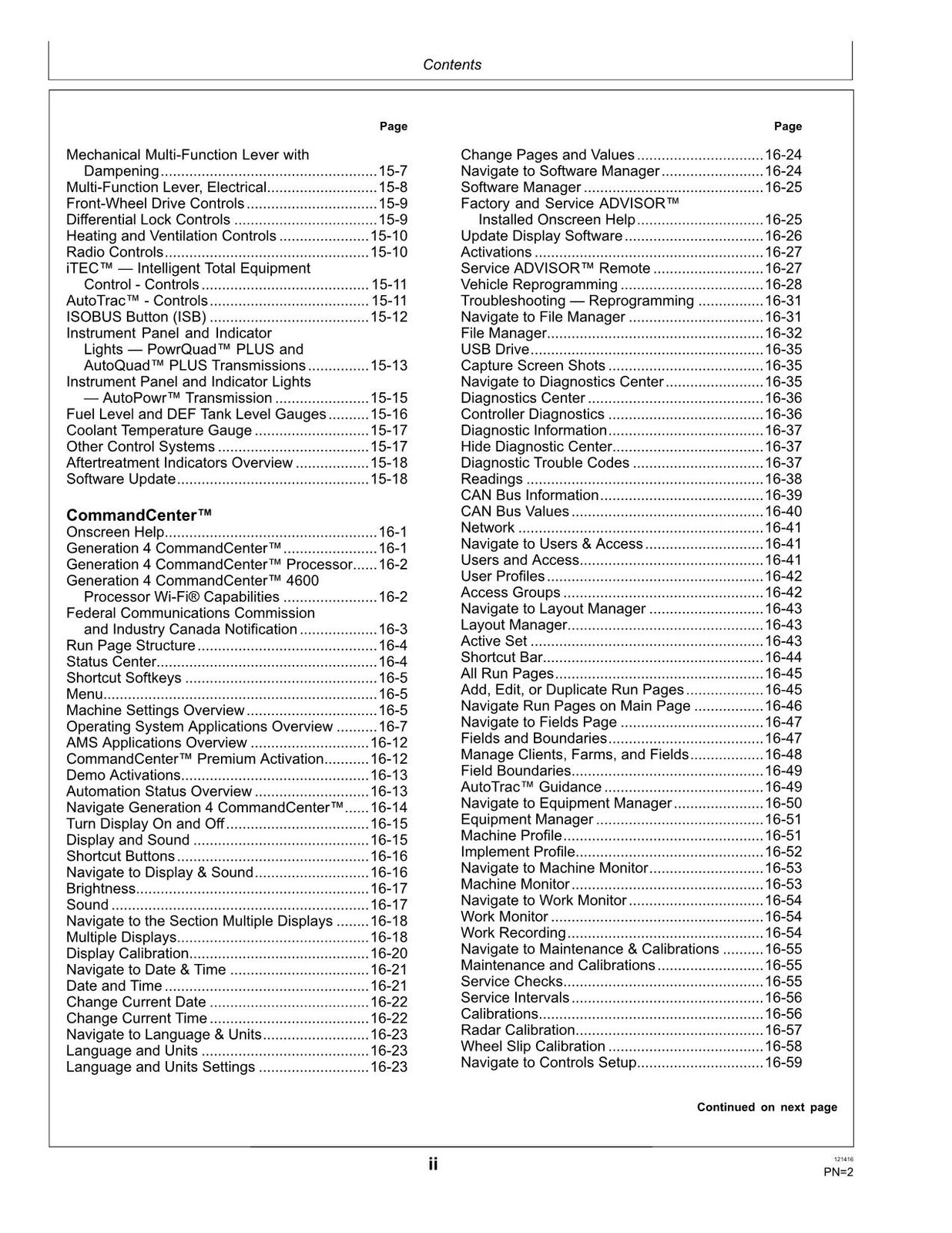 JOHN DEERE 6110R 6120R 6130R TRAKTOR-BETRIEBSHANDBUCH Nr. 2