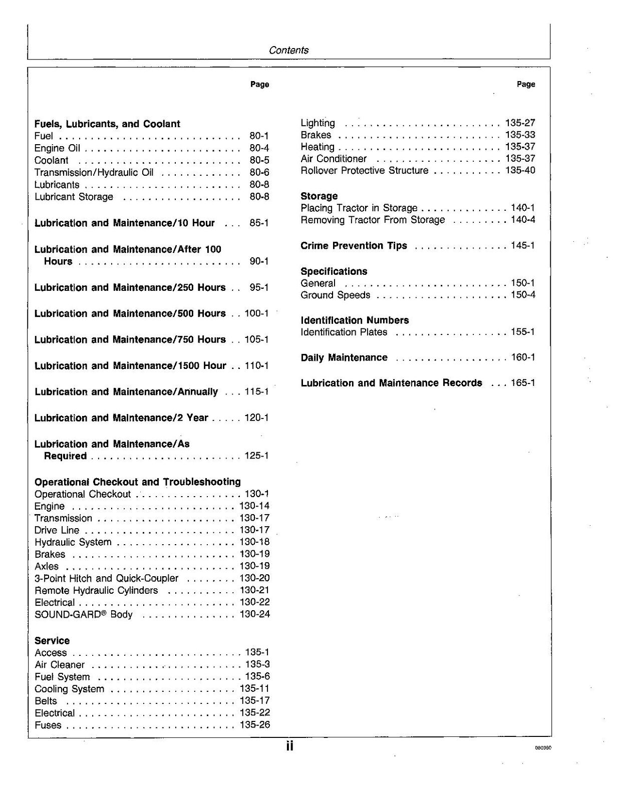 JOHN DEERE 8560 8760 8960 TRACTOR OPERATORS MANUAL #2