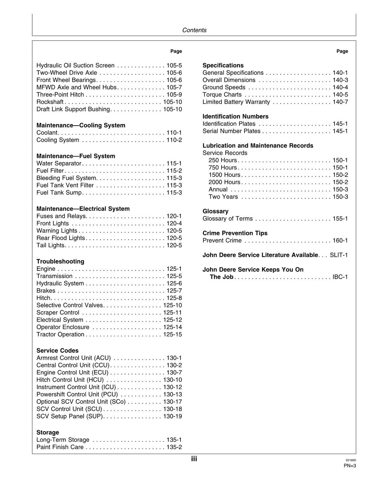 JOHN DEERE 8110 8210 8310 8410 TRACTOR OPERATORS MANUAL