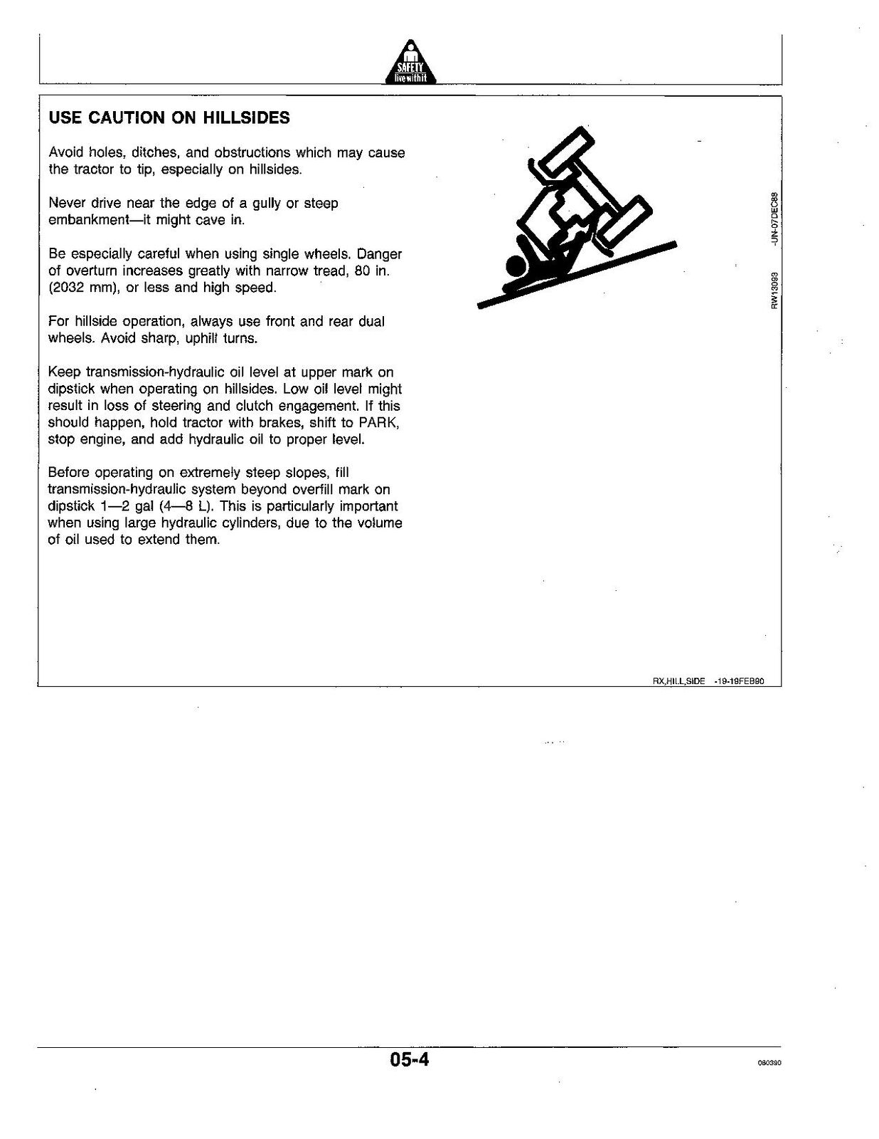 JOHN DEERE 8560 8760 8960 TRACTOR OPERATORS MANUAL #2