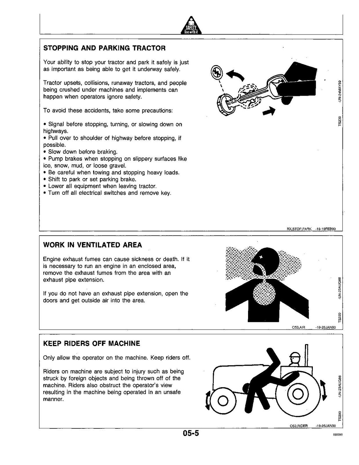 JOHN DEERE 8560 8760 8960 TRACTOR OPERATORS MANUAL #2