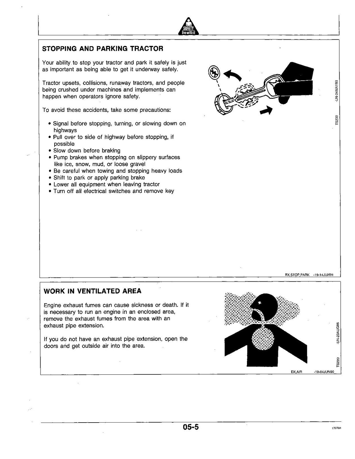 JOHN DEERE 4055 4255 4455 TRACTOR OPERATORS MANUAL