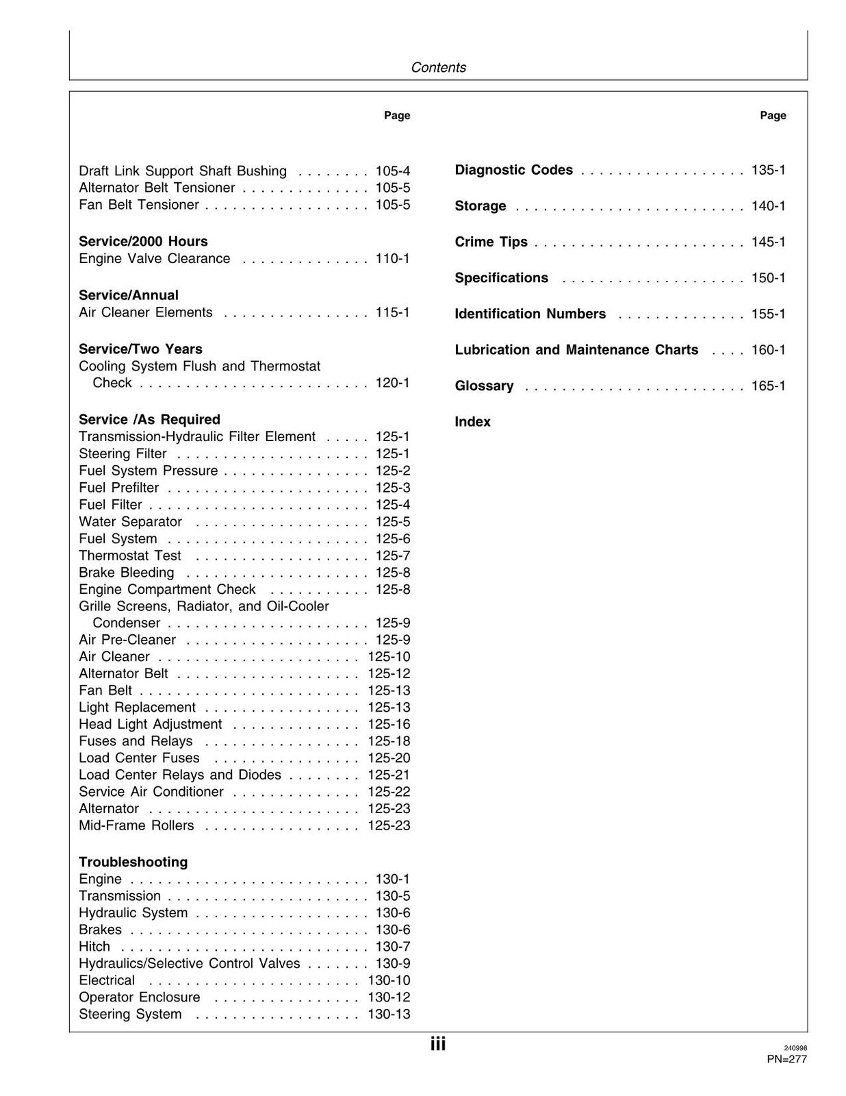 JOHN DEERE 8100T 8200T 8300T 8400T TRACTOR OPERATORS MANUAL