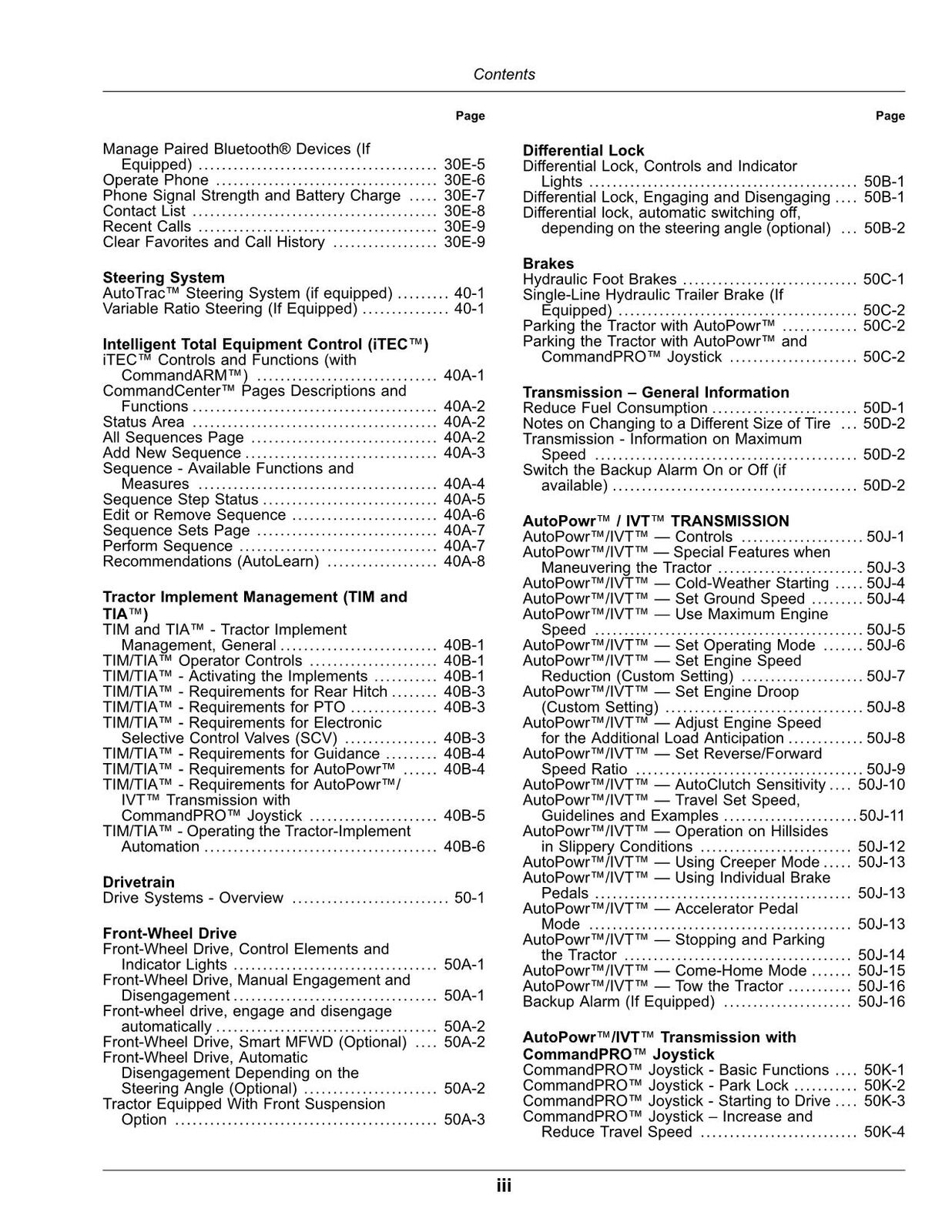 JOHN DEERE 6230R  6250R TRACTOR OPERATORS MANUAL