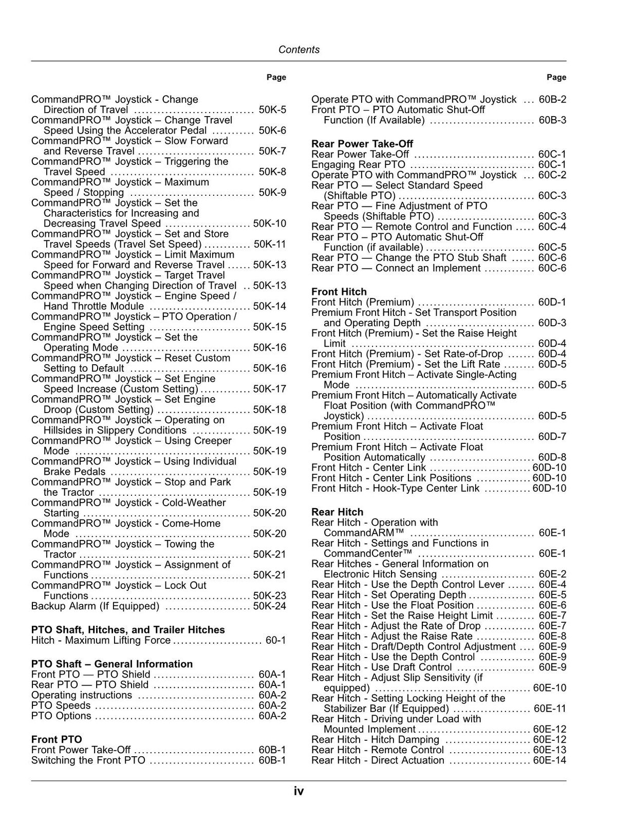 JOHN DEERE 6230R  6250R TRACTOR OPERATORS MANUAL