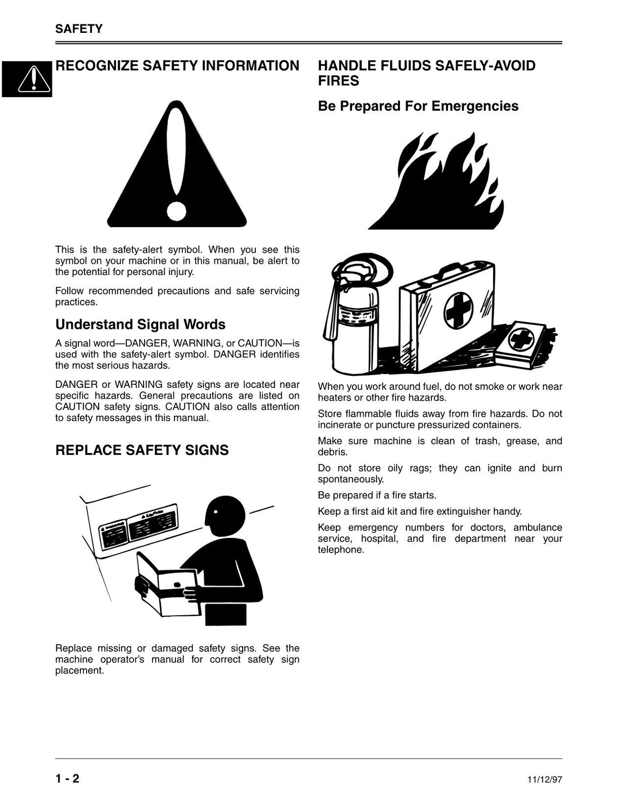 JOHN DEERE 200 1800 SPRAYER SERVICE MANUAL