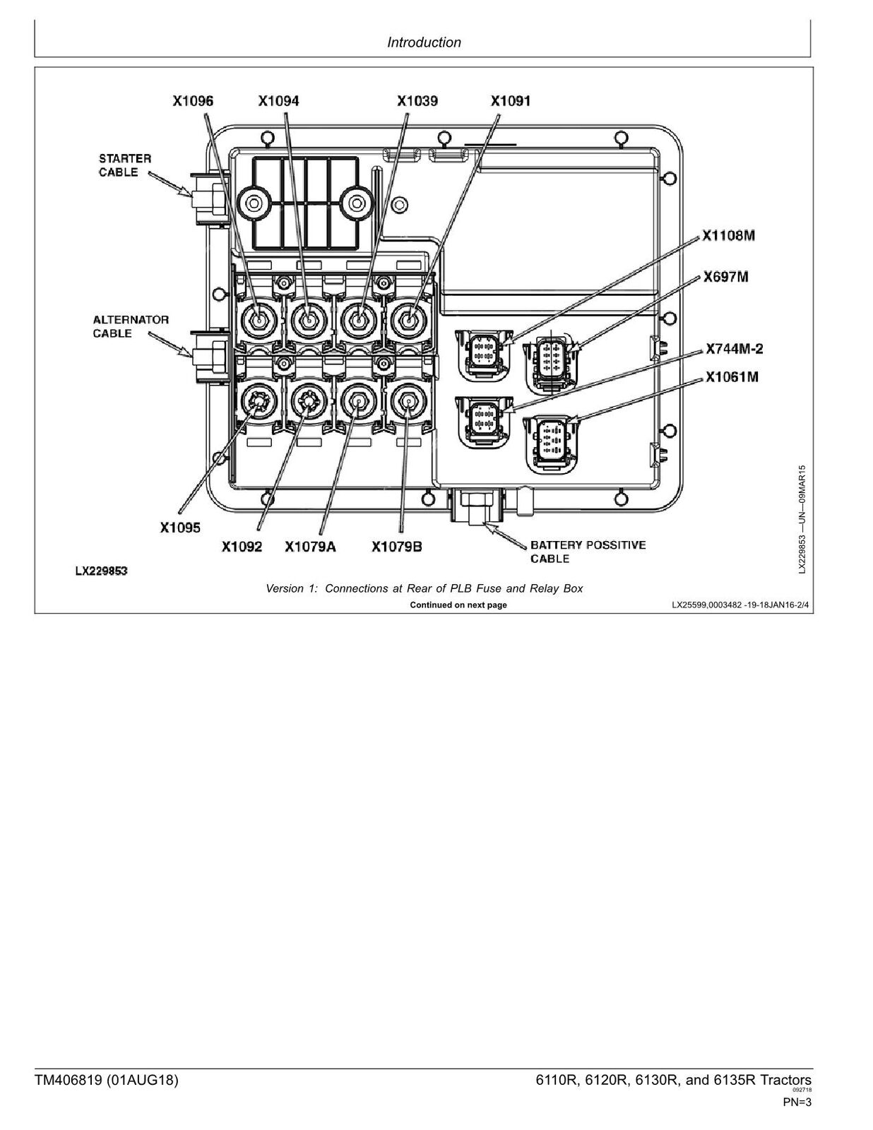 JOHN DEERE 6110R 6120R 6130R 6135R TRACTOR REPAIR SERVICE MANUAL #2