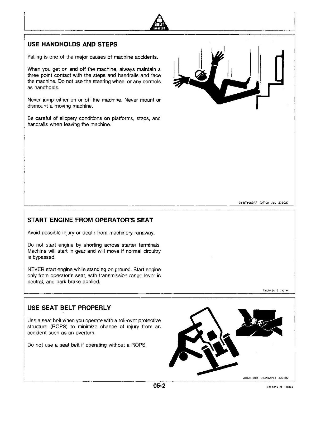 JOHN DEERE 540D 548D SKIDDER OPERATORS MANUAL