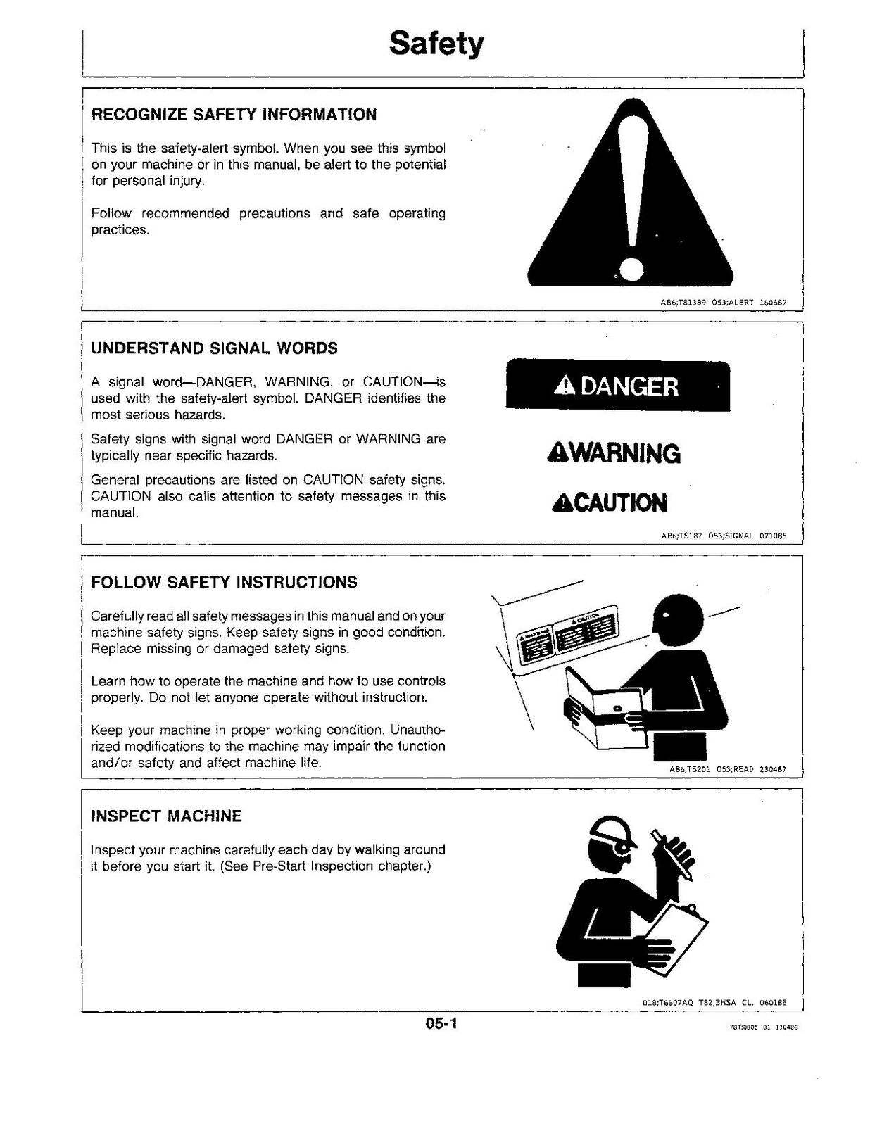 JOHN DEERE 540D 548D SKIDDER OPERATORS MANUAL