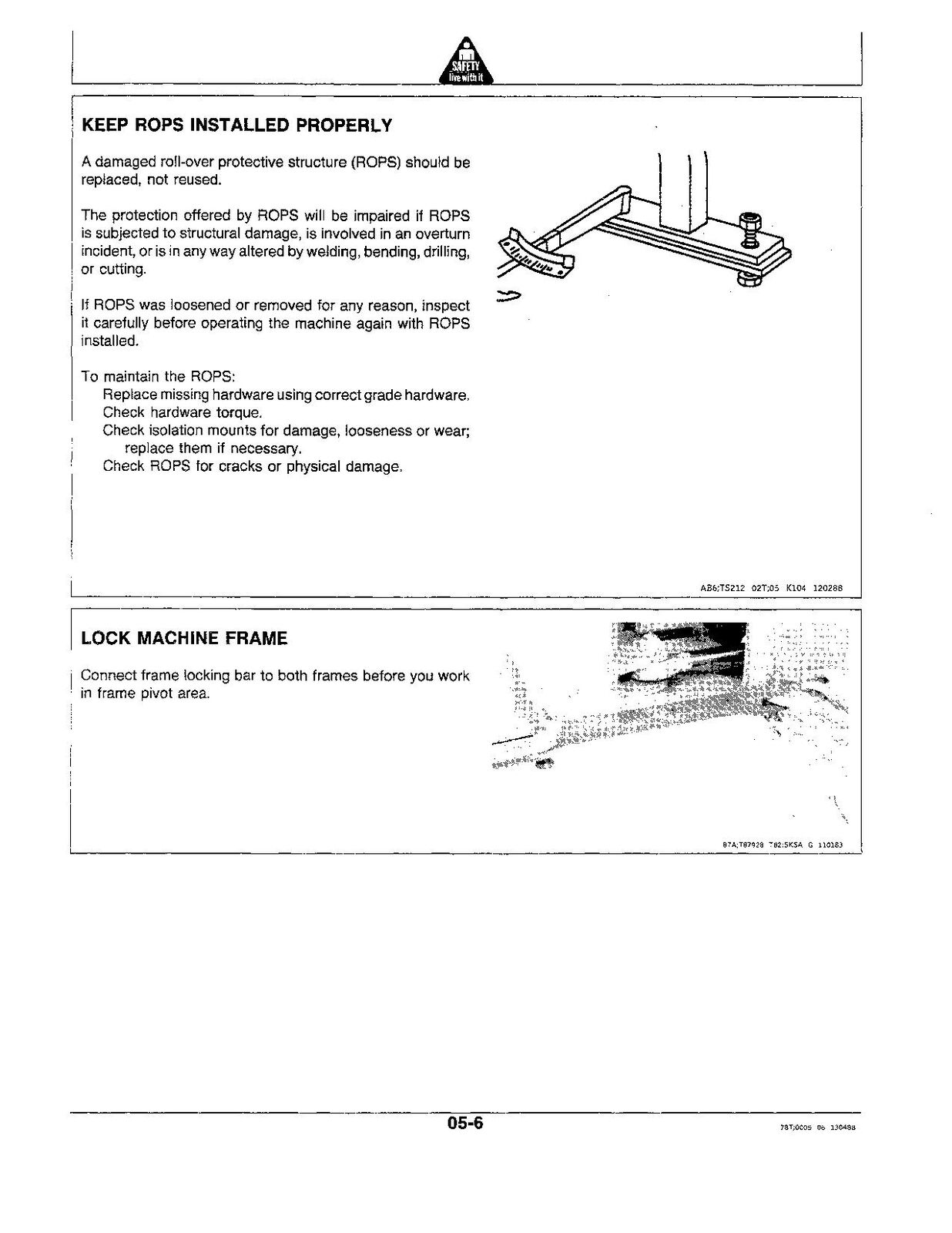 JOHN DEERE 540D 548D SKIDDER OPERATORS MANUAL