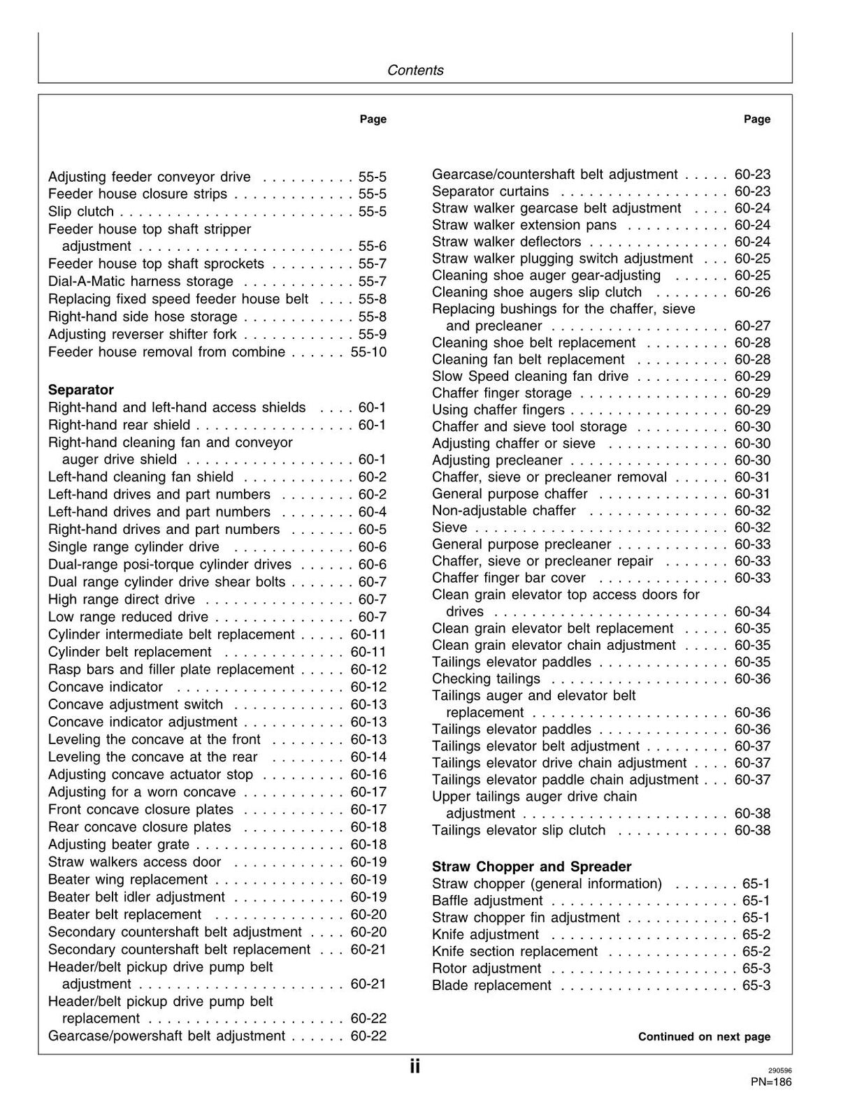 JOHN DEERE 9501 MÄHDRESCHER-BETRIEBSHANDBUCH 