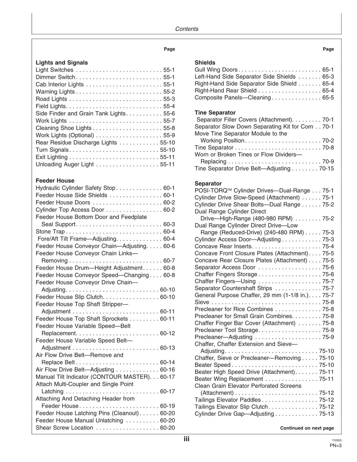 JOHN DEERE 9660 CTS  COMBINE OPERATORS MANUAL #1