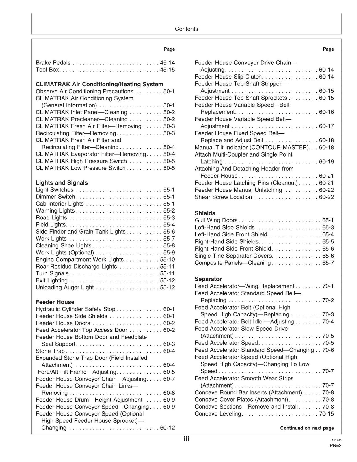 JOHN DEERE 9860 STS MÄHDRESCHER-BETRIEBSHANDBUCH Nr. 1 