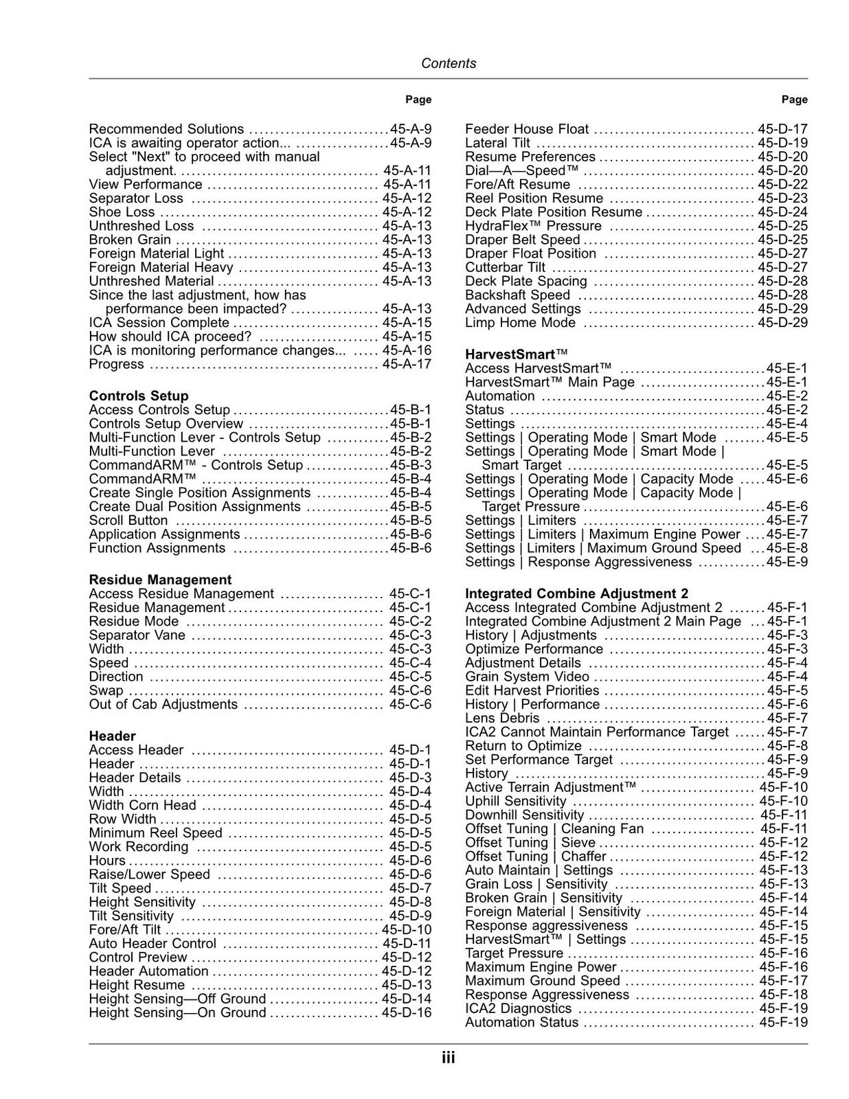 JOHN DEERE S760 S770 S780 S790 COMBINE OPERATORS MANUAL 805001 -