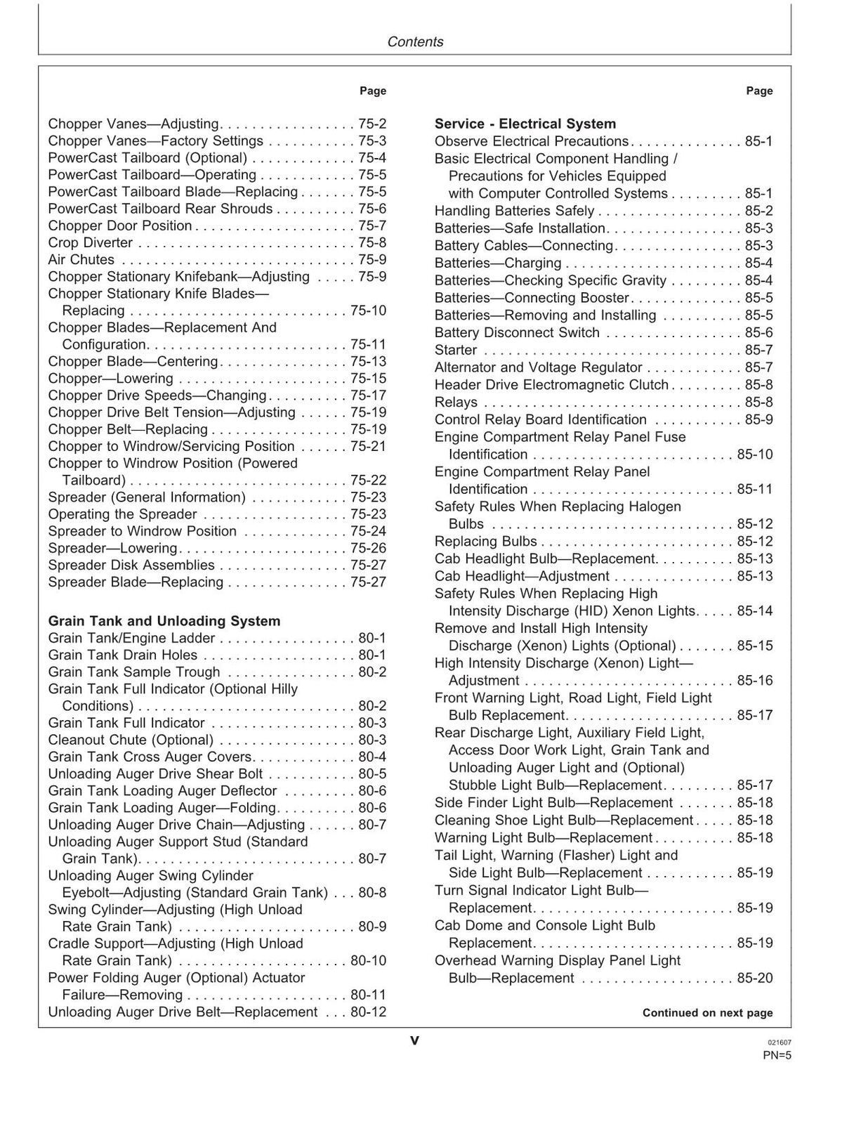 JOHN DEERE 9660 9760 STS  COMBINE OPERATORS MANUAL #2