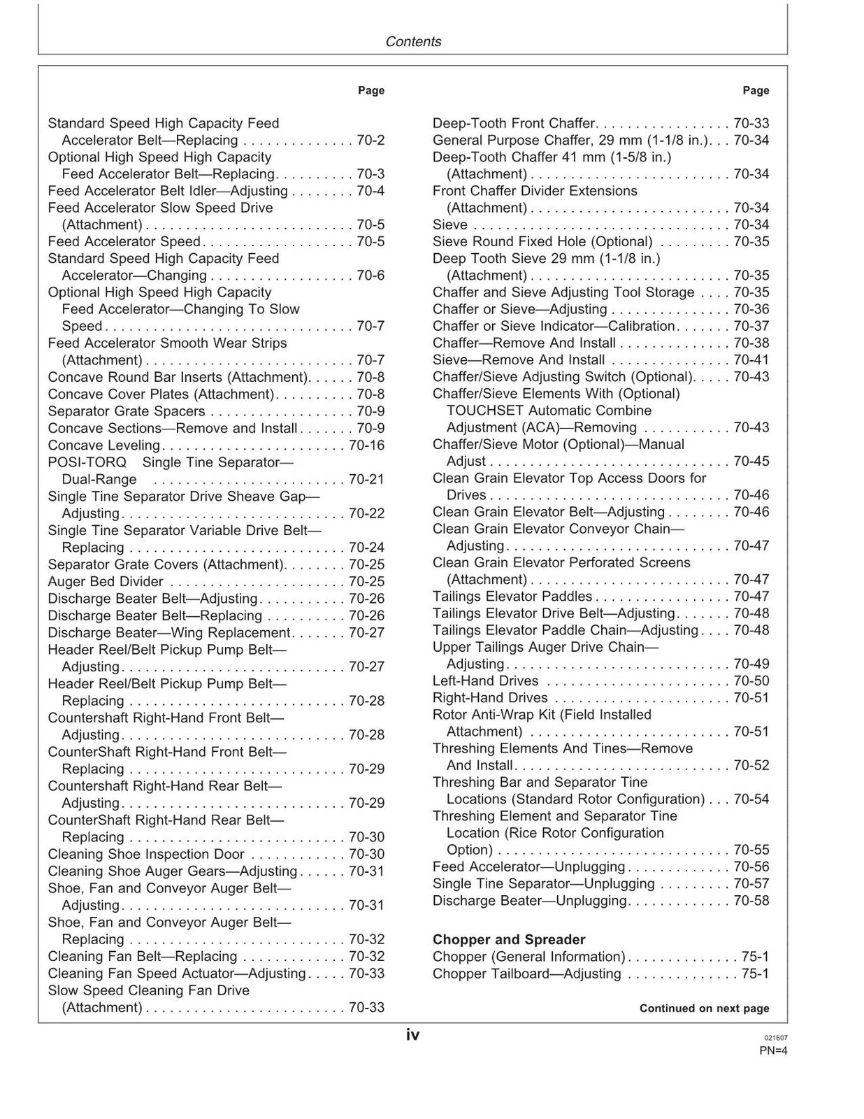 JOHN DEERE 9660 9760 STS  COMBINE OPERATORS MANUAL #2