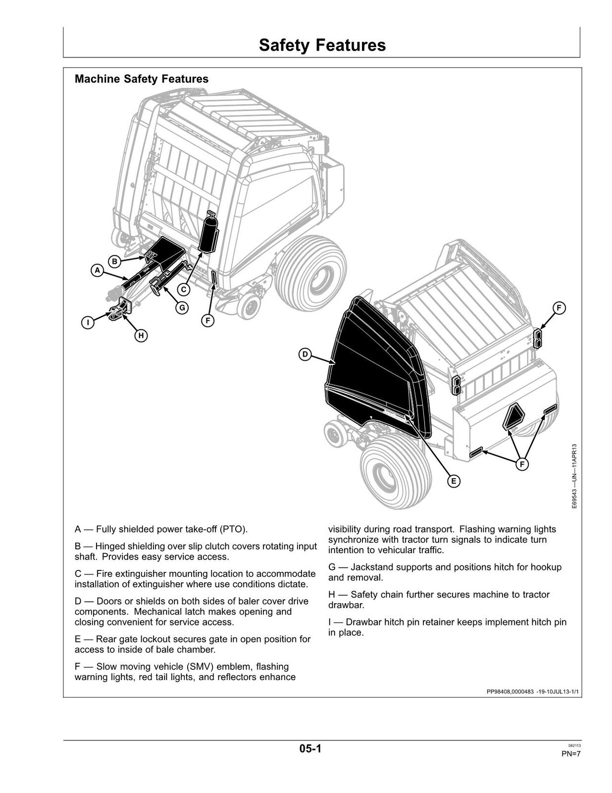 MANUEL D'UTILISATION DE LA PRESSE À PRESSES JOHN DEERE 569 PREMIUM 469 