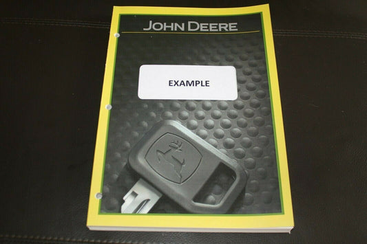 MANUEL DU CATALOGUE DES PIÈCES DU TRACTEUR JOHN DEERE 5101E