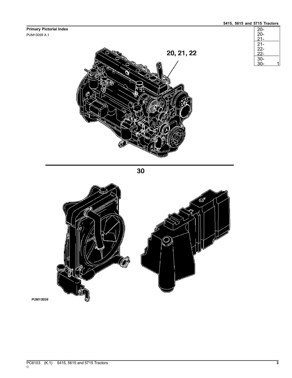 JOHN DEERE 5415 5615 5715 TRAKTOR TEILEKATALOGHANDBUCH 