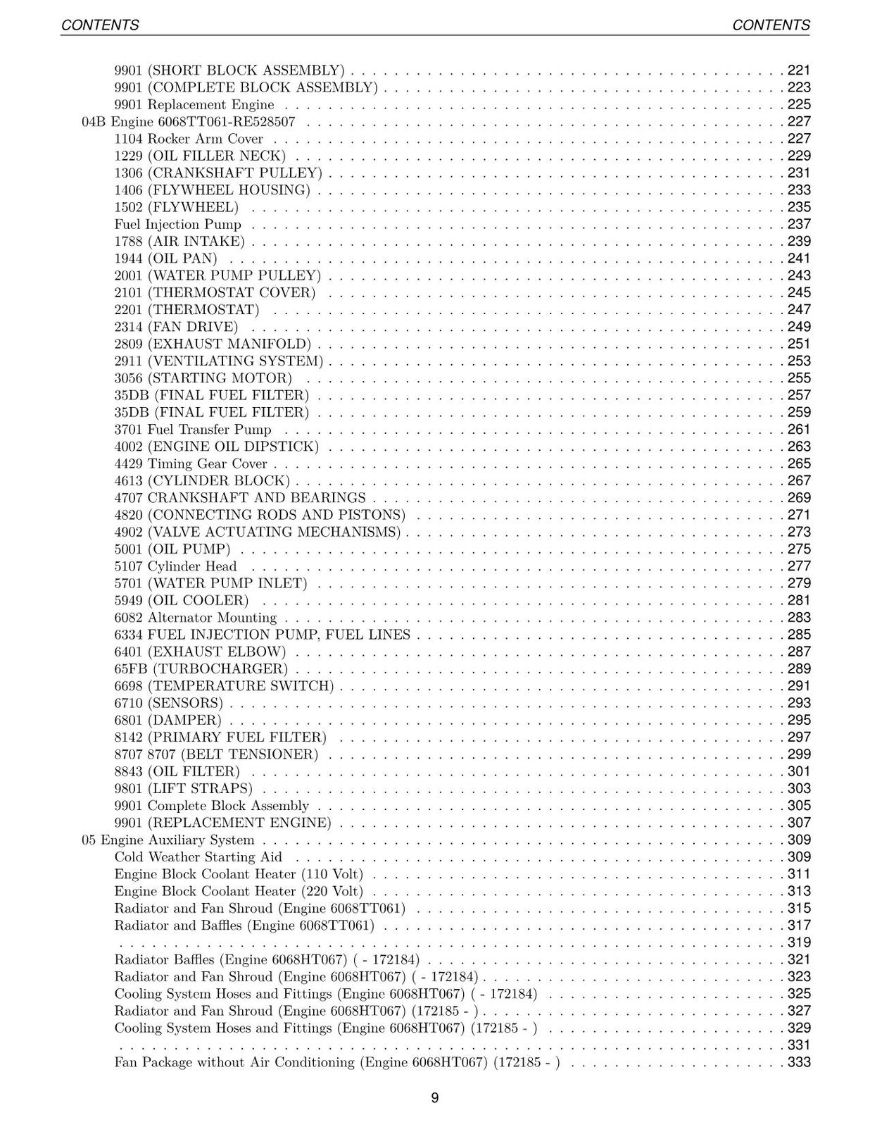 JOHN DEERE 710J BACKHOE LOADER PARTS CATALOG MANUAL