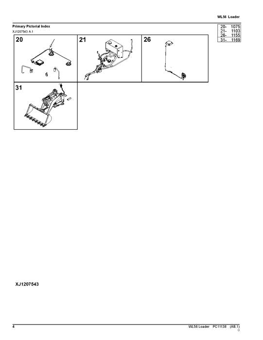 MANUEL DU CATALOGUE DES PIÈCES DU CHARGEUR JOHN DEERE WL56