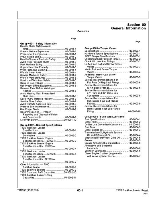 JOHN DEERE 410D 510D BACKHOE REPAIR SERVICE TECHNICAL MANUAL TM1513