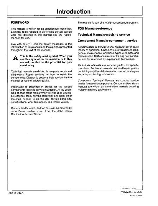 JOHN DEERE 210C 310C 315C 315CH BACKHOE REPAIR SERVICE MANUAL