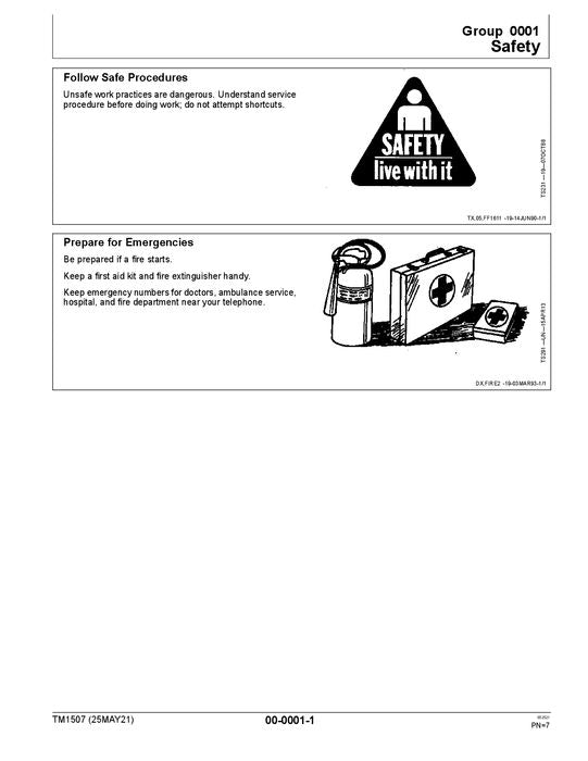 JOHN DEERE 792DLC EXCAVATOR REPAIR SERVICE MANUAL