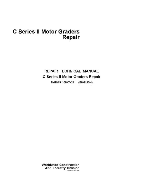 JOHN DEERE 670C 670CH 672CH 770C 770CH 772CH GRADER REPAIR SERVICE MANUAL #2